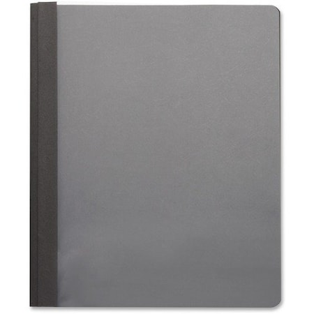 Business Source Report Cover, Clear Front, Ltr, 1/2in/100 Sht Cap, BK, 25PK BSN78520